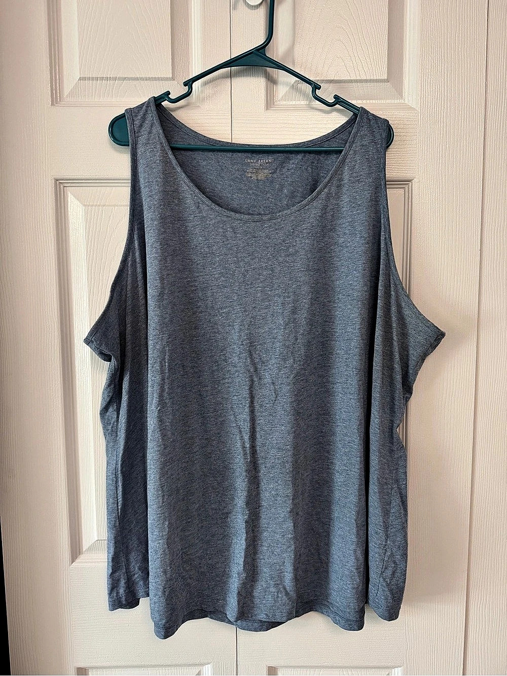 Lane Bryant Swing Tank Blue/Gray